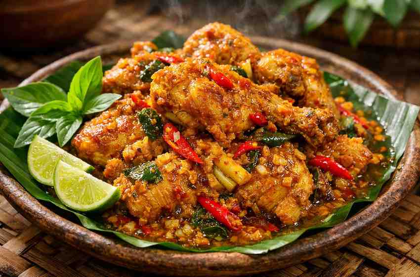 Chicken Piaparan: A Fiery Taste of North Sulawesi